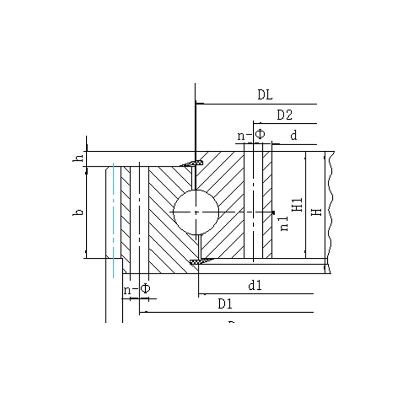 External Gear Slewing Bearing